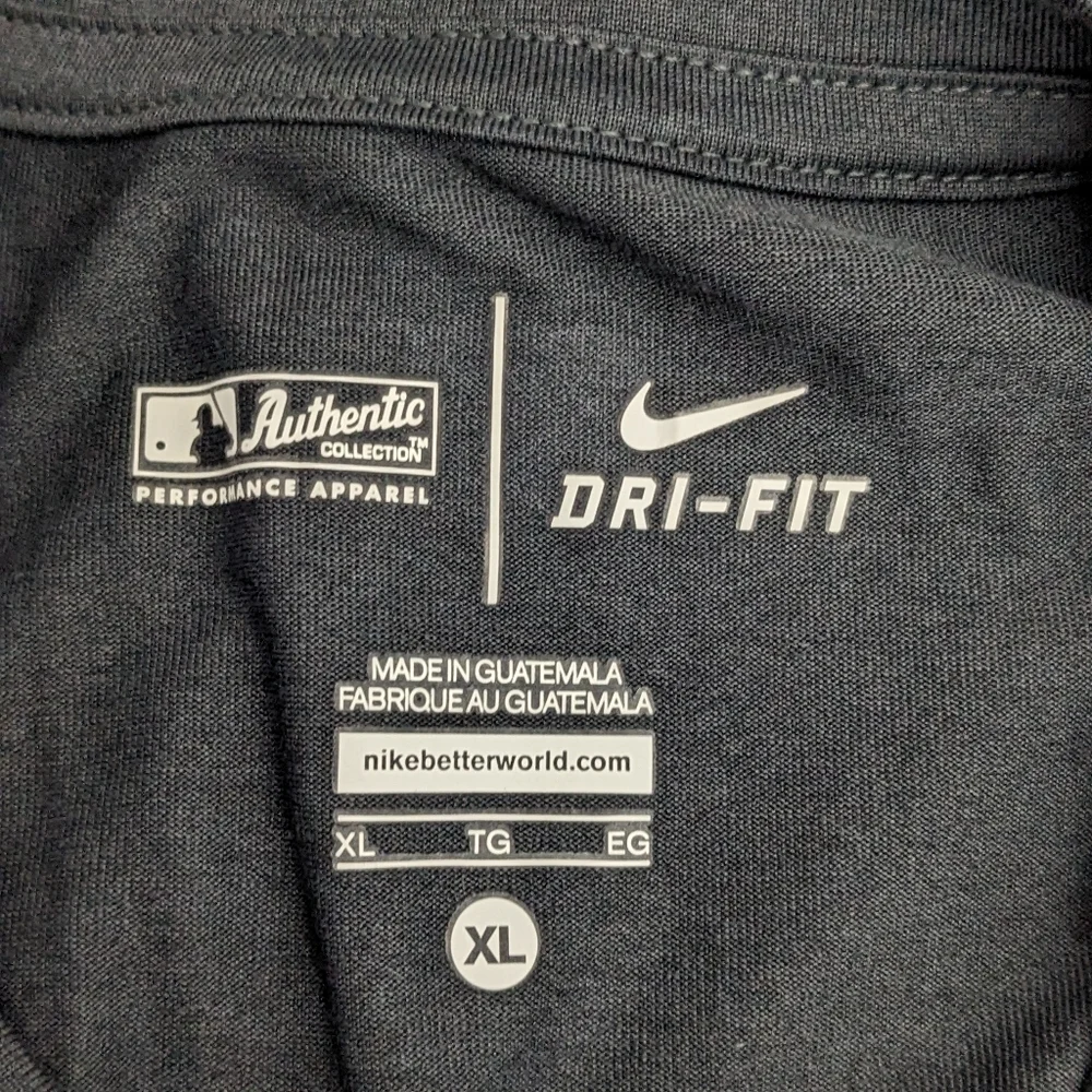 Nike Dri Fit Washington Nationals Baseball Shirt Performance Apparel XL